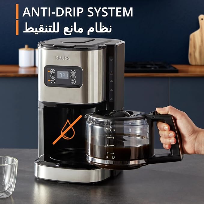 Krups First Filter Coffee Maker – 1.25L KM480DM0