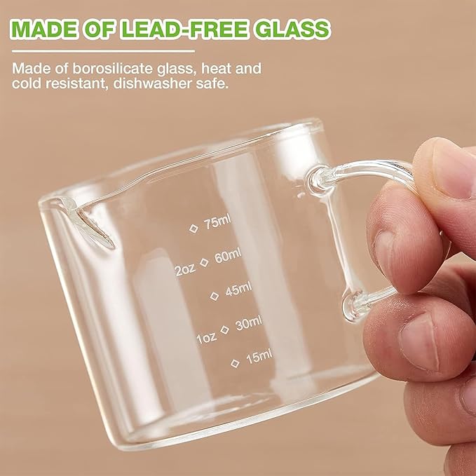 Neat tools -  cup coffee shot glass 75ml