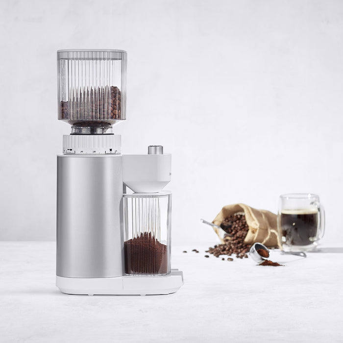 Zwilling - Enfinigy Coffee Grinder Silver | زويلينج - مطحنة قهوة إنفينيجي فضي