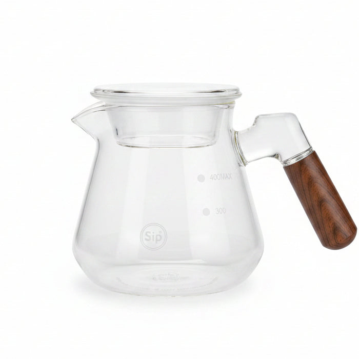 SIP Plush Clear Coffee Server – 400ml | سيرفر SIP Plush شفاف 400 مل