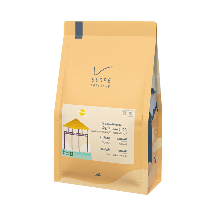 SLOPE Roastery - Colombia Arauca 250 g Filter & Espresso Preparations