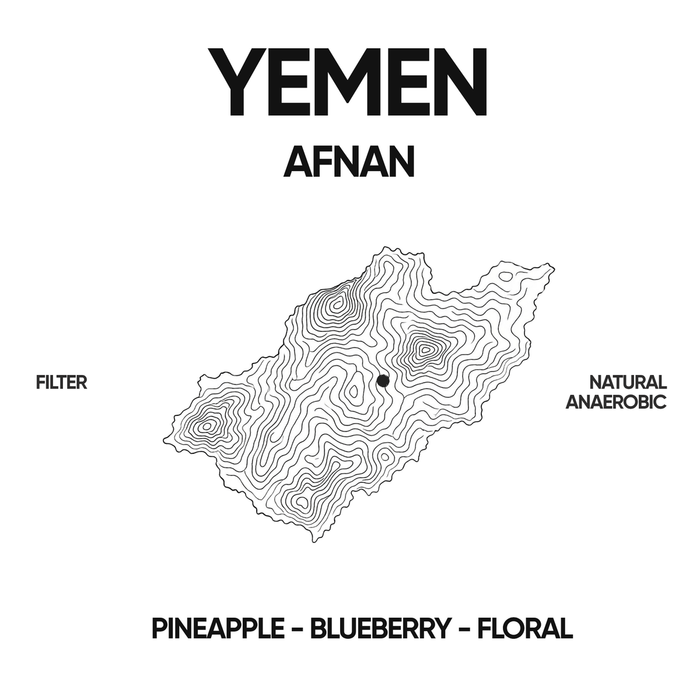 Stockroom - Yemen Afnan – Filter Coffee – Natural Anaerobic, 250g Filter preparation