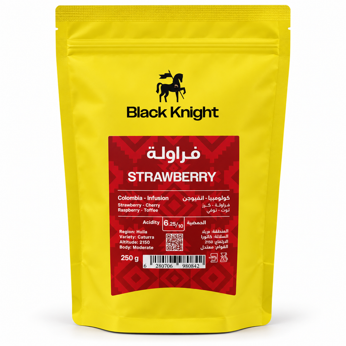 Black Knight – Colombia Strawberry 250g Filter & Espresso