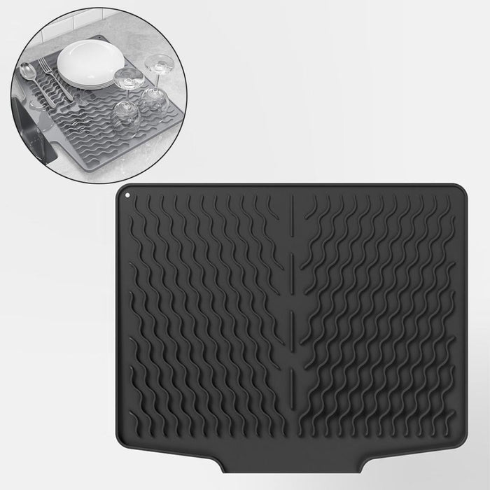 MIBRU -Sink-Side Drying Mat – Black(KR016375)