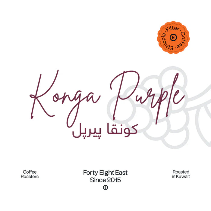 48East - Konga Purple | Ethiopia Filter coffee bags 7 packs