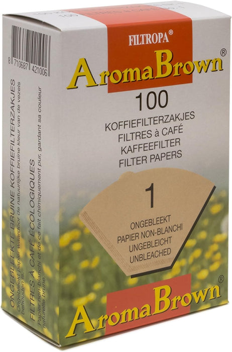 Filtropa- Brown coffee filter 01