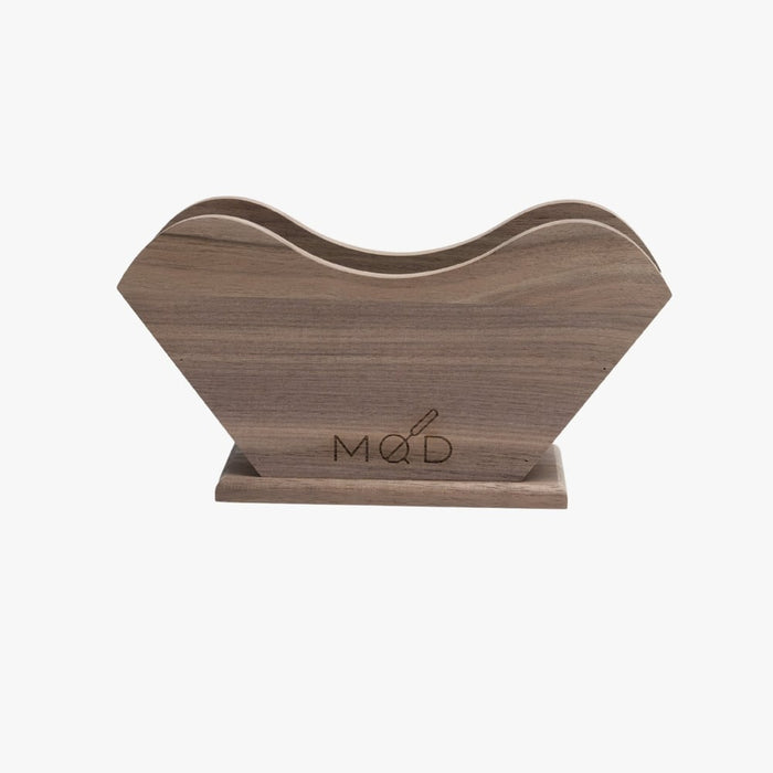 MOD Bamboo Coffee Filter Holder – Dark Brown
