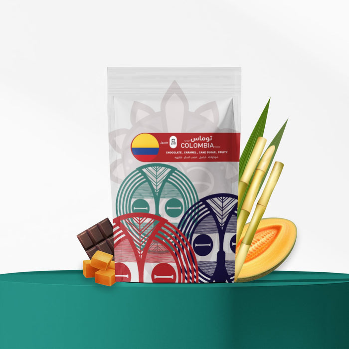 Asante roastery - Thomas - Colmbia 250 g |  محمصة أسانتي - توماس - كولومبيا 250 غرام