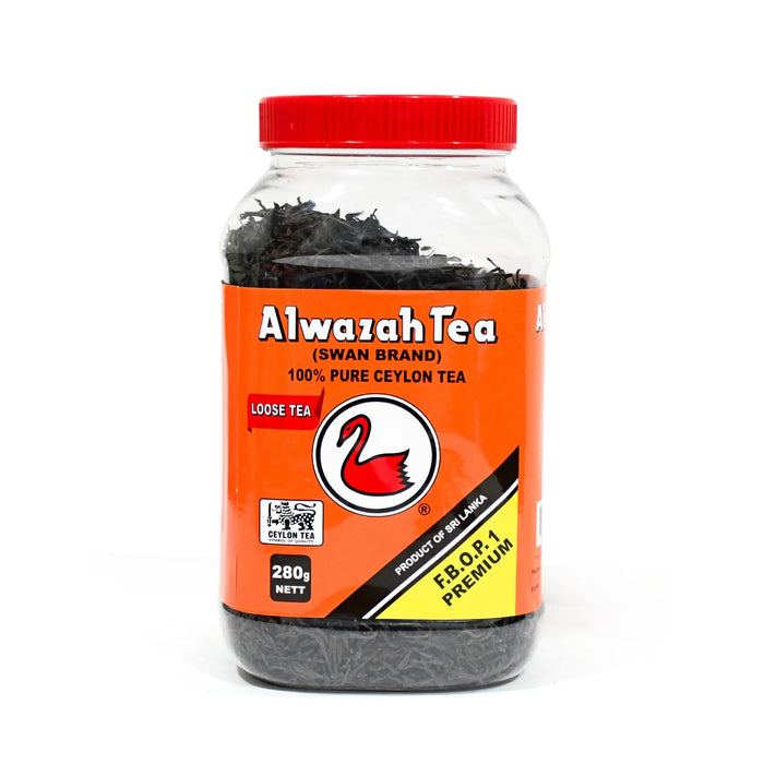 الوزة - شاي ورق خشن عبوة بلاستيكية 280 جرام | Alwazah tea rough Plastic Box 280 g