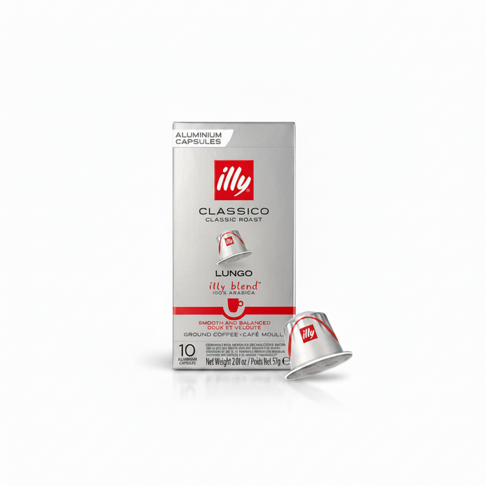 illy - Classico Lungo Espresso Capsules 10pcs for Nespresso® Original – Medium Roast