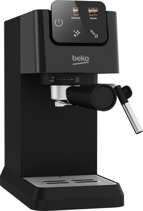 Beko - CaffeExperto Manual Espresso Coffee Machine with Steam Wand, CEP 5302 B Espresso Machine (15 Bar)