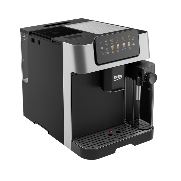 Beko - Fully Autometic Espresso Machine with Integrated Milk Cup, CEG 7304 X MESSI V - Black