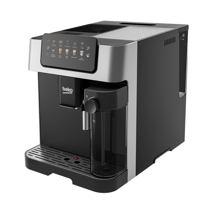 Beko - Fully Autometic Espresso Machine with Integrated Milk Cup, CEG 7304 X MESSI V - Black