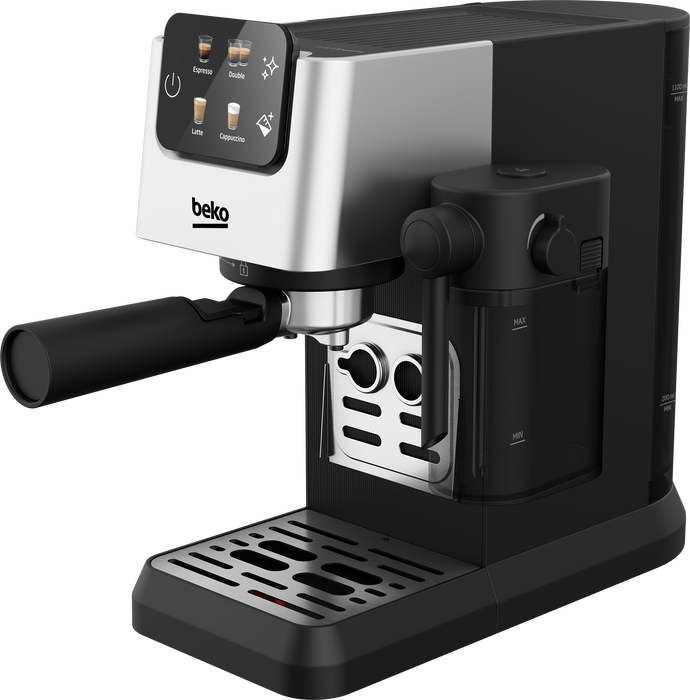 Beko - Semi Autometic Espresso Machine with Integrated Milk Cup, CEP 5304 X Espresso Machine (15 Bar)