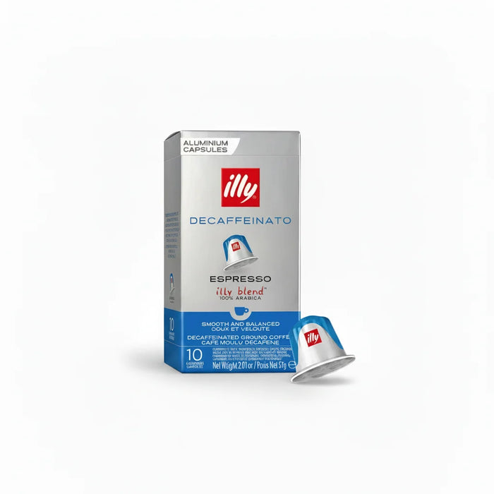 illy - Decaffeinated Classico Espresso Capsules 10pcs for Nespresso® Original – Medium Roast