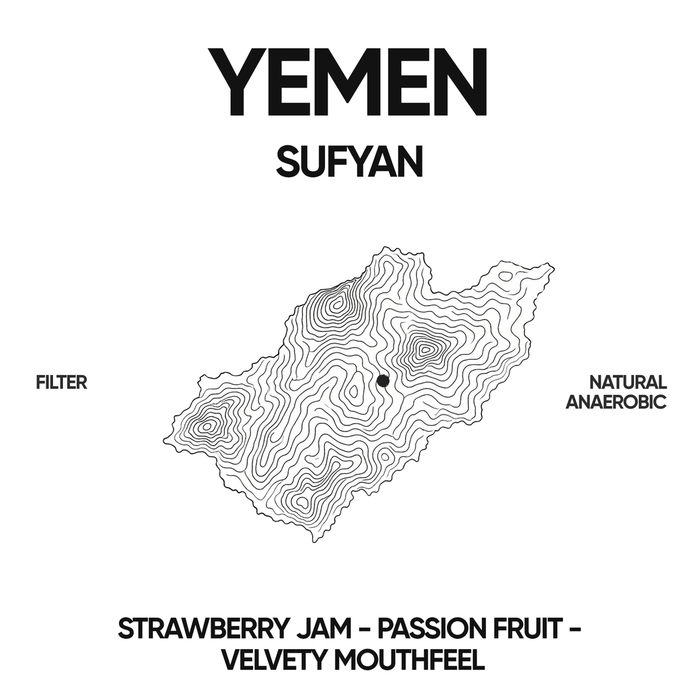 Stockroom - Yemen Sufyan Filter Coffee – Natural Anaerobic, 250g Filter preparation