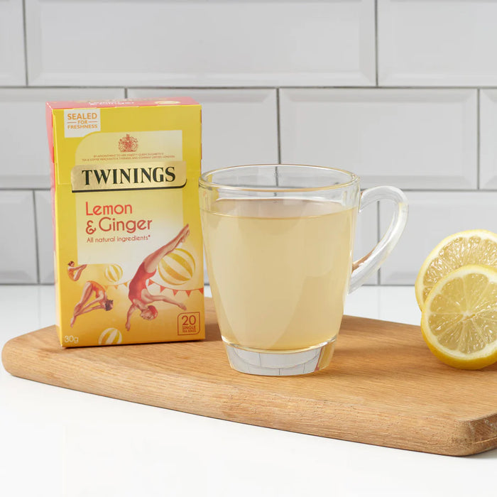 Twinings - Lemon & Ginger 20 Tea Bags