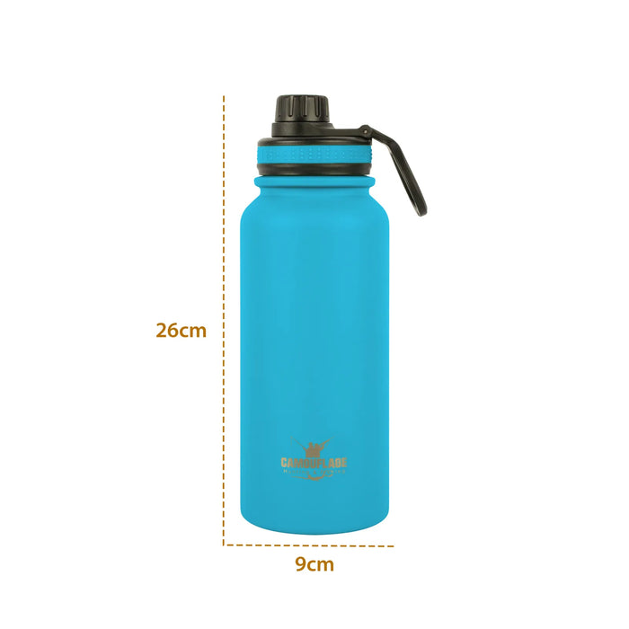 CAMOUFLAGE - THERMAL FLASK 900ML BLUE