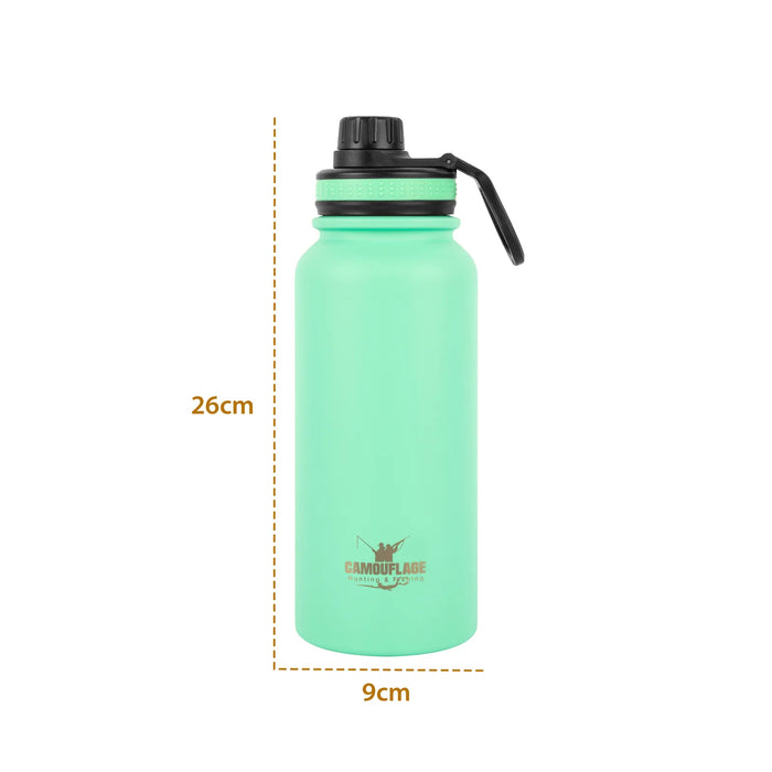 CAMOUFLAGE - THERMAL FLASK 900ML GREEN