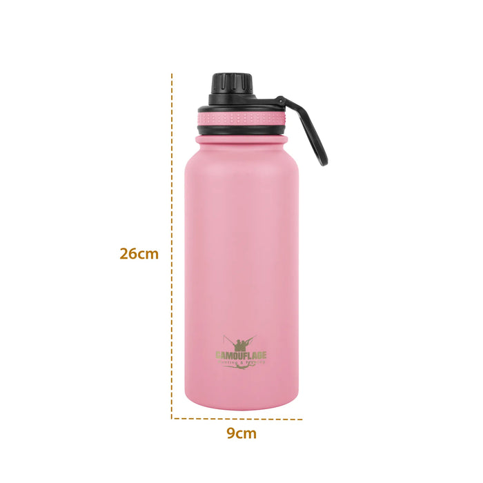 CAMOUFLAGE - THERMAL FLASK 900ML PINK