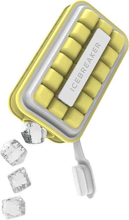 Ice Breaker Pop Ice Cube Tray –  pale lemon | قوالب ثلج Ice Breaker Pop – أصفر ليموني باهت