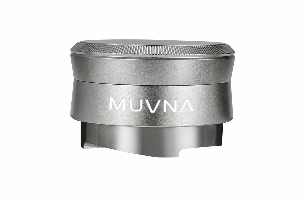 MUVNA Gravity Coffee Distributor Four Paddle – Silver – 51mm ( T2205L4 ) | موزع قهوة MUVNA Gravity بأربع شفرات – فضي – 51 مم