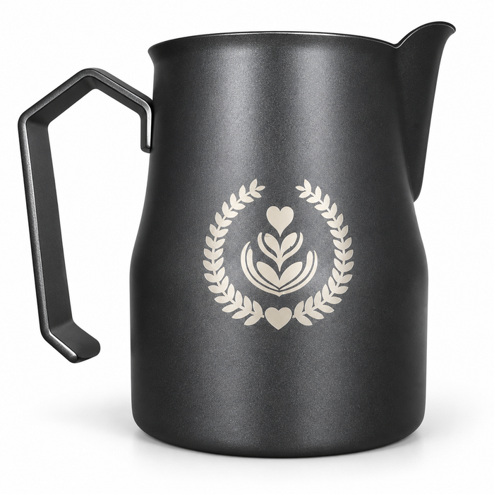 MUVNA Espresso Milk Frothing Pitcher 450ml – Black| بيتشر تبخير الحليب MUVNA سعة 450 مل – اسود