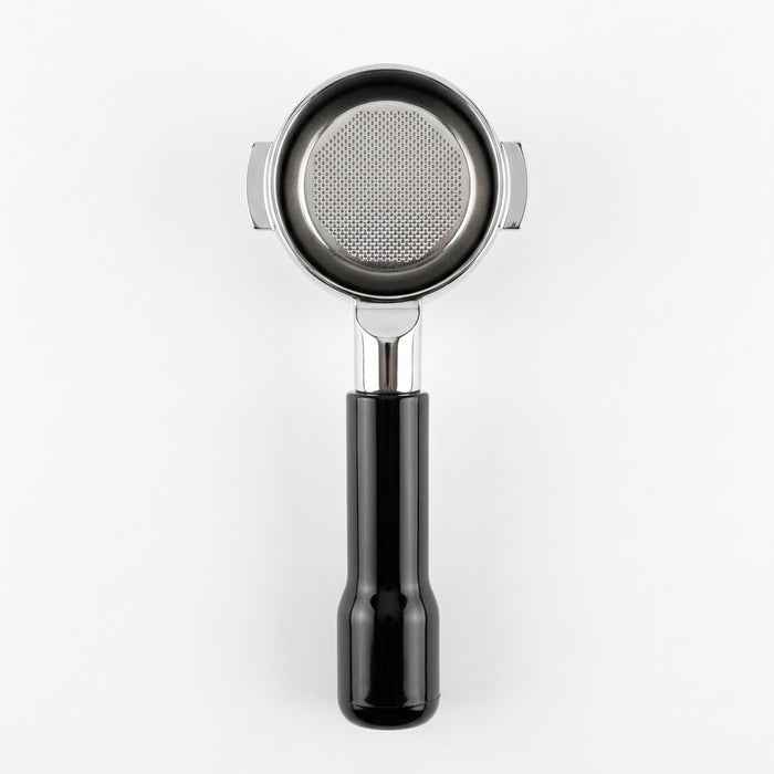MUVNA E61 Bottomless Portafilter with Black ABS Handle – 58mm, 2-Ear
