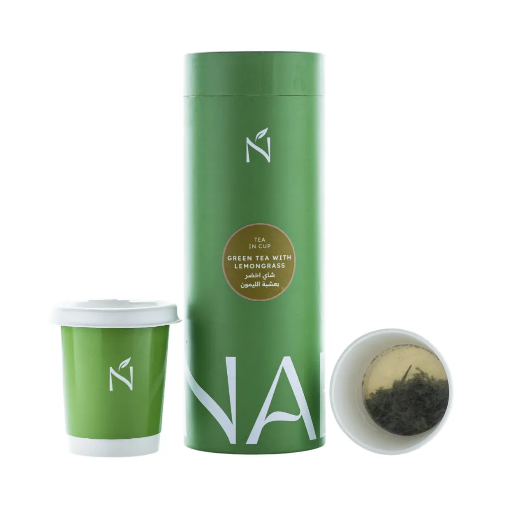 Nabta - Green Tea with Lemongras – Instant Tea (7 Cups) — Kaif