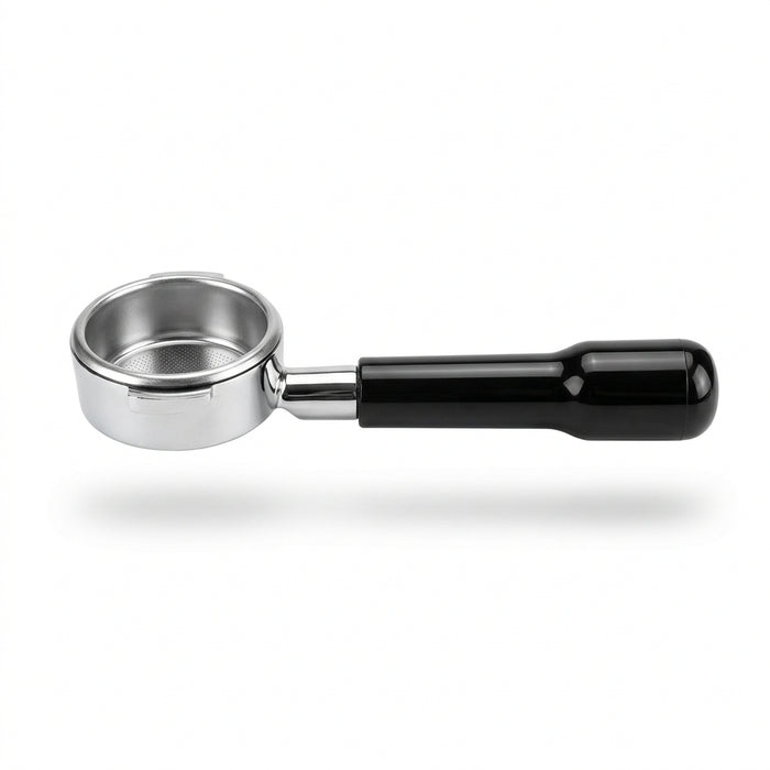 MUVNA E61 Bottomless Portafilter with Black ABS Handle – 58mm, 2-Ear