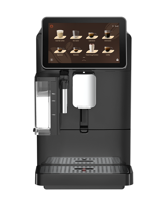 Kalerm - B6 - W Fully Automatic Coffee Machine – Up to 22 Beverages 1400W Black