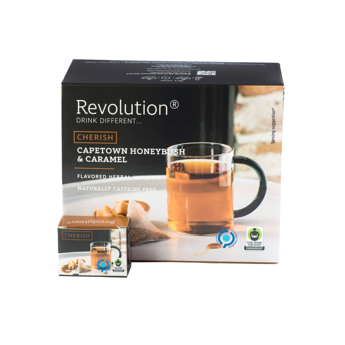 Revolution - CHERISH – Honeybush & Caramel – Herbal Infusion 30 bags
