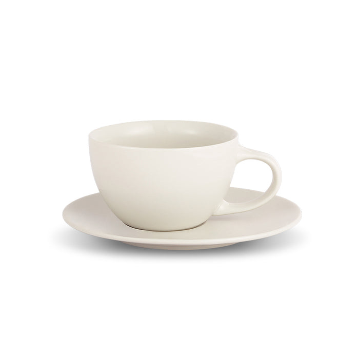 3BOMBER - MARS SERIES CERAMIC COFFEE CUP KHAKI WHITE 300ml  كوب قهوة سيراميك من سلسلة مارس، لون كاكي أبيض، 300 مل