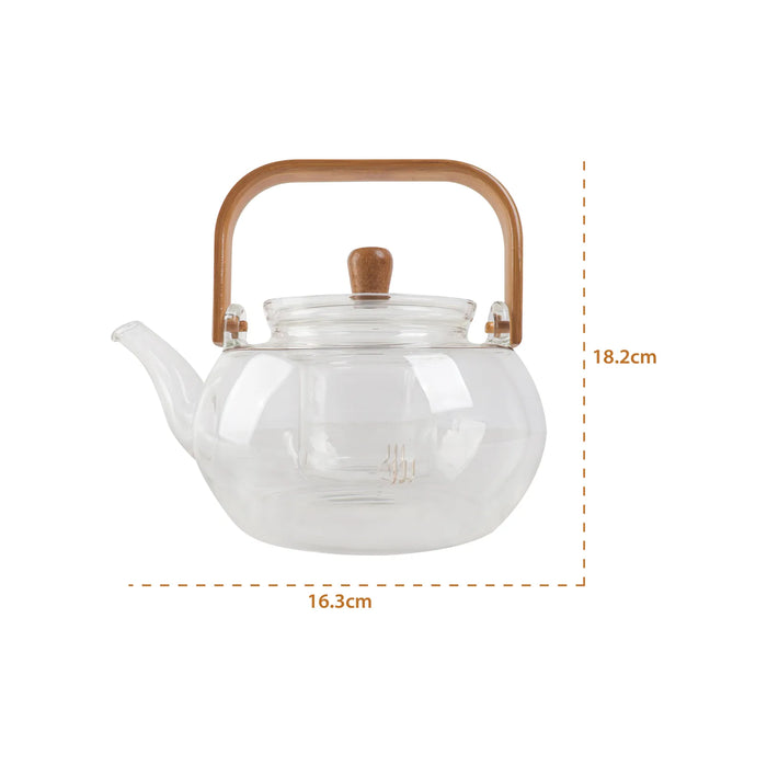 | Camouflage - Glass Tea pot 1.2 L