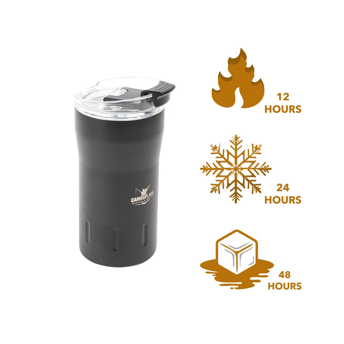 CAMOUFLAGE - THERMOL MUG 350ML BLACK