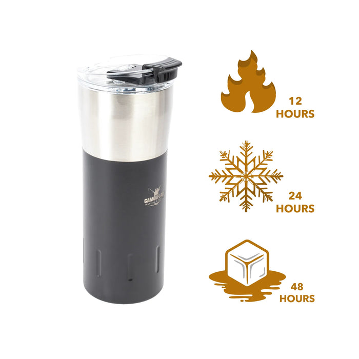 CAMOUFLAGE - THERMOL MUG 500 ML BLACK