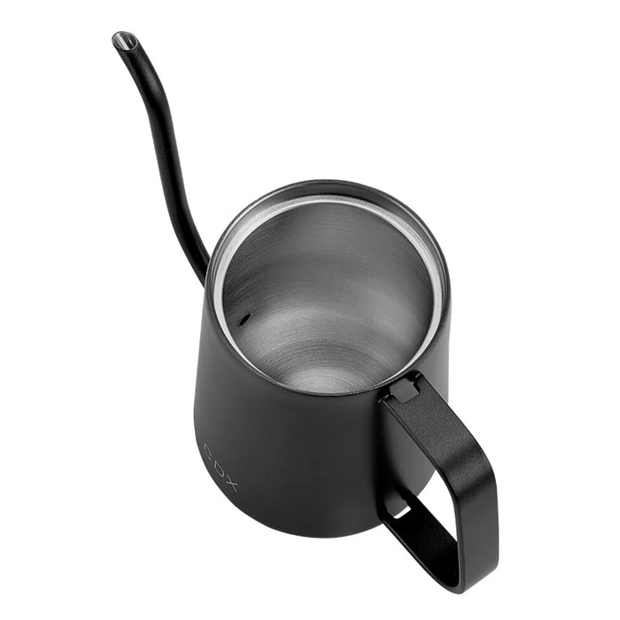 Codex -  Drip Kettle V2 - Black 600 ml | كوديكس - غلاية تقطير الإصدار الثاني - أسود