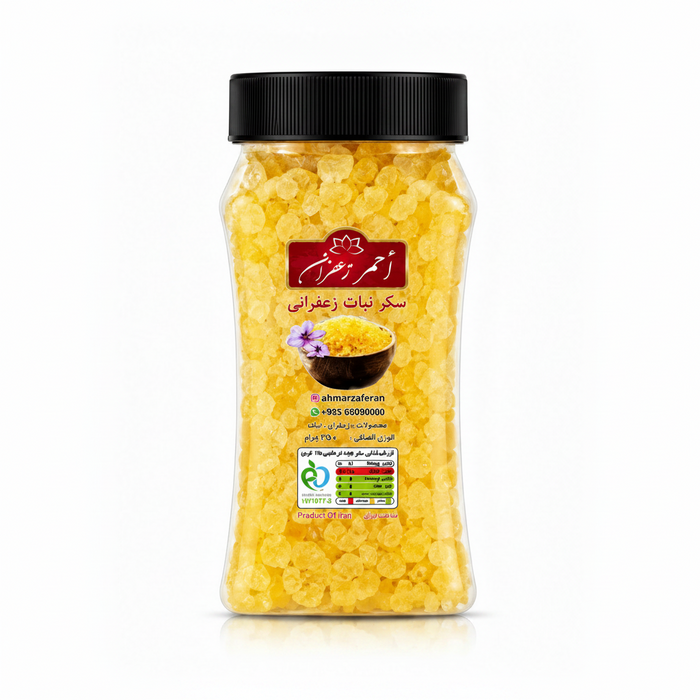 Ahmar Saffron -Saffron rock sugar 350 g