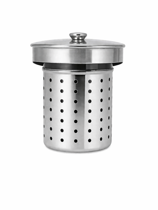Tanza - Indian steel kettle with strainer 1 L