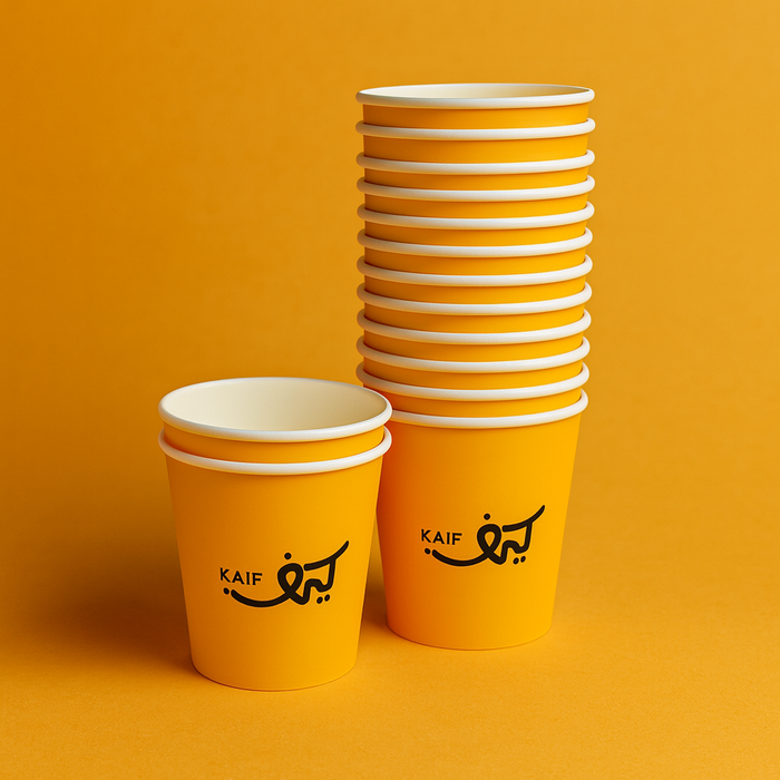 KAIF Paper Cups 20 Pieces 4 OZ | أكواب كيف الورقية 20 حبة 4 أونص