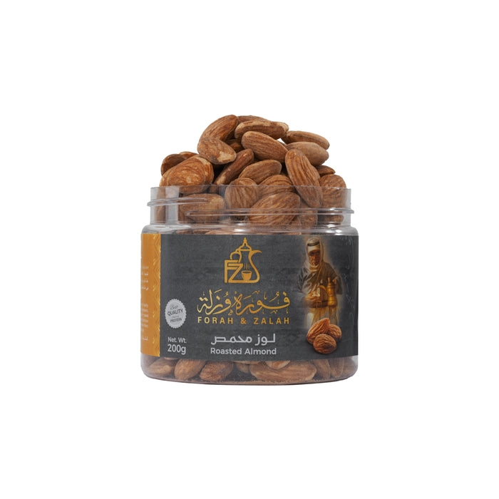 Forah & Zalah - Roasted Almond 200 g | فوره وزله - لوز محمص 200 جرام