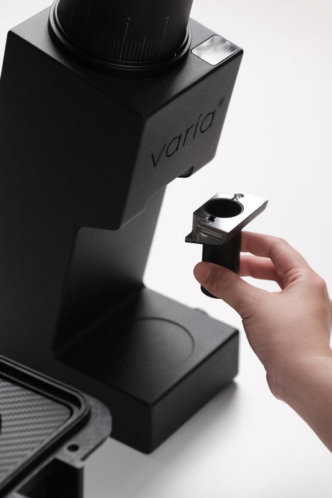 Varia VS6 Grinder (White) – 300W Brushless Motor, 5-Micron Stepless Adjustment, 500–1600 RPM Control