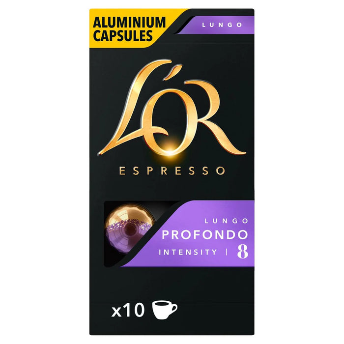 L'OR - Espresso Lungo Profondo Coffee Capsule 10 Capsules