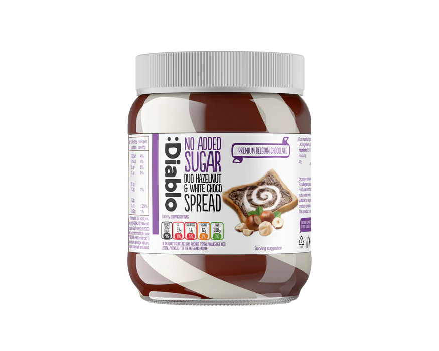 Diablo - Hazelnut & White Chocolate Spread 350 g