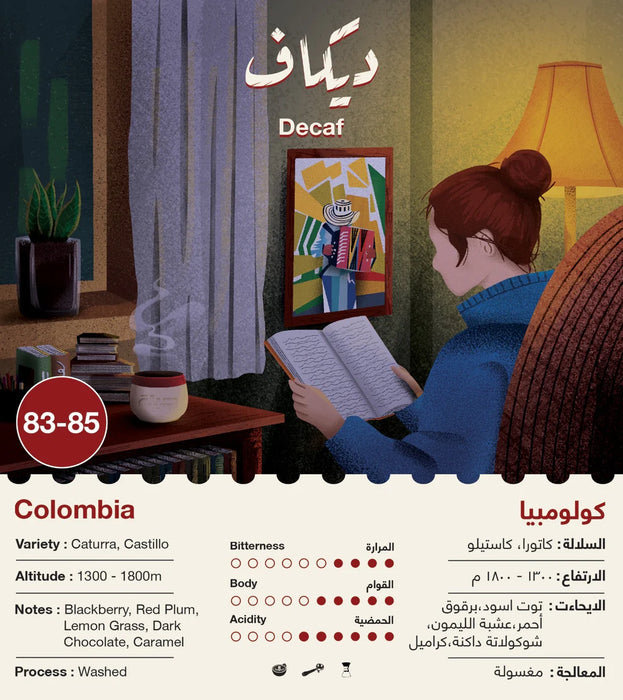 Jebla Roasters - Decaf Colombia (250g) g Espresso & Filter Preparations