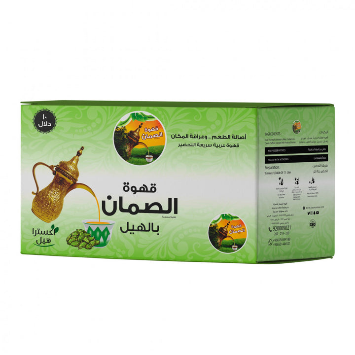 قهوة الصمان بالهيل اظرف 30 جم شد 10 | AL-Suman Coffee With Cardamom 10 Pack