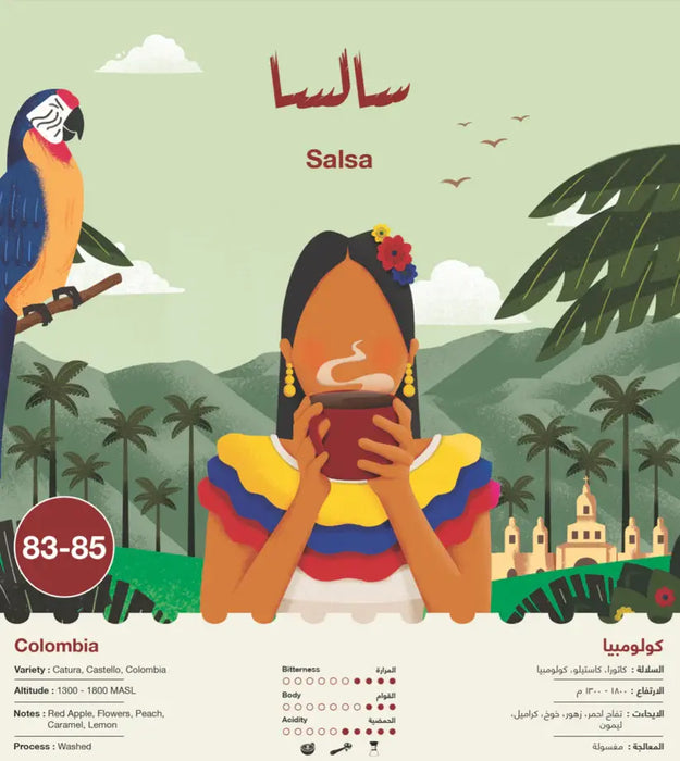 Jebla Roasters - Colombia Salsa Filter & Espresso 250g