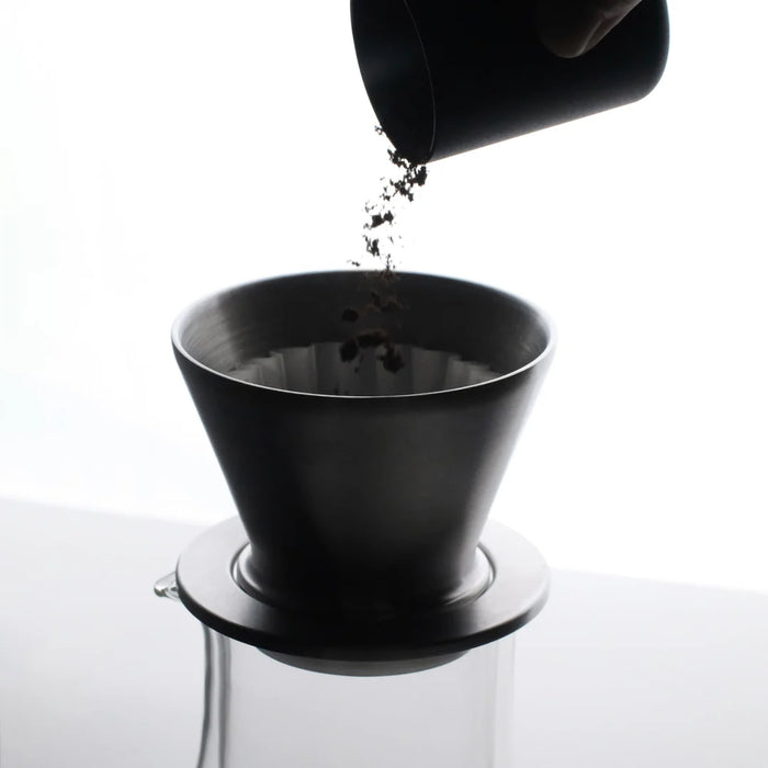 Varia FLO Dual-Wall Glass Server — 0.4L