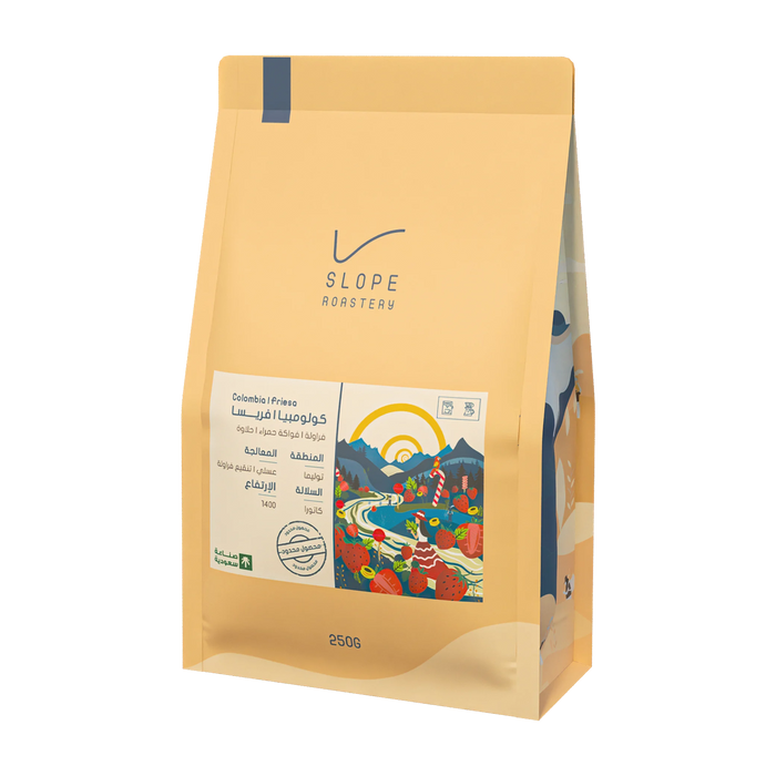 SLOPE Roastery - Colombia Friesa 250 g Filter & Espresso Preparations