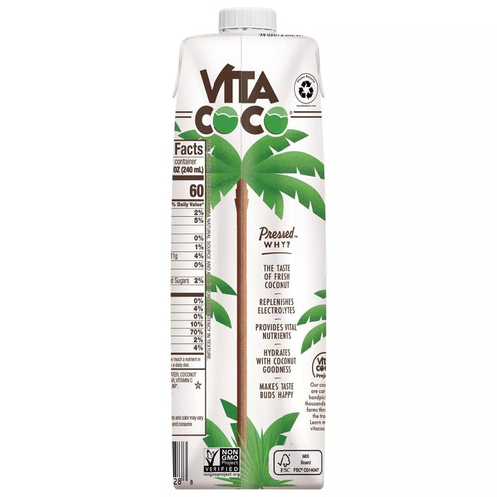 Vita Coco Coconut Water with Pressed Coconut 1L